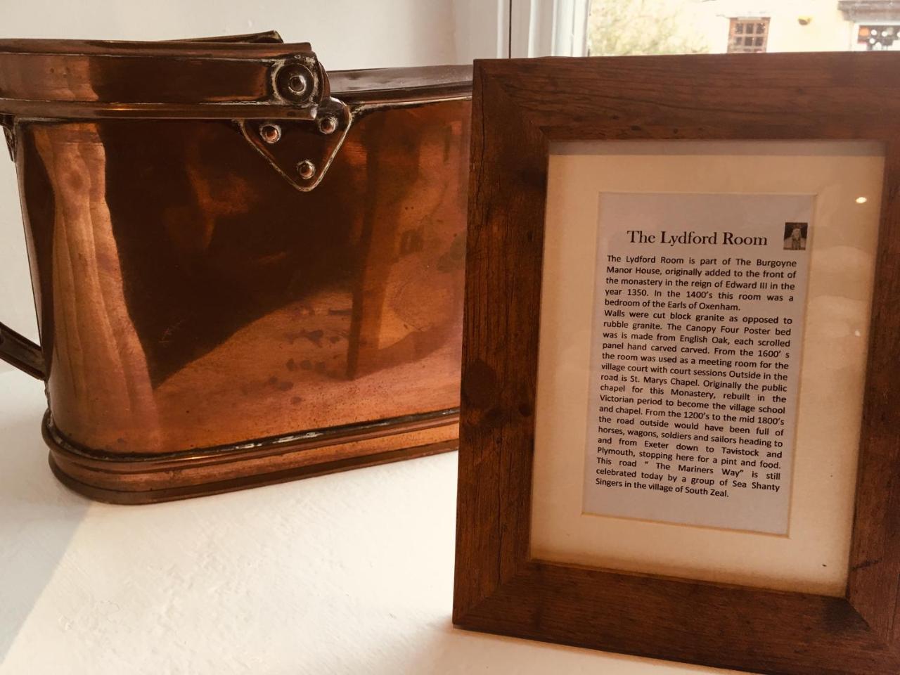 The Oxenham Arms Hotel Devon South Zeal المظهر الخارجي الصورة