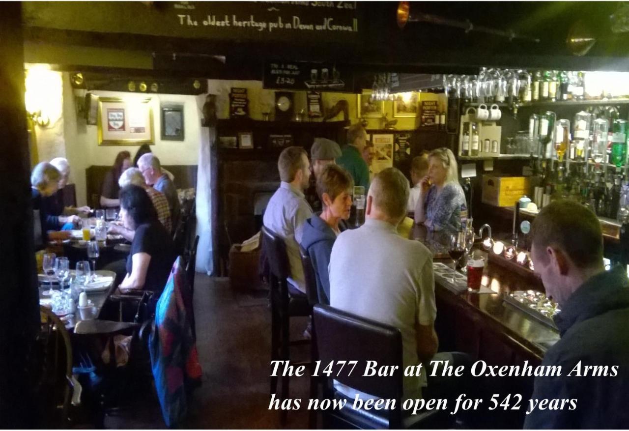 The Oxenham Arms Hotel Devon South Zeal المظهر الخارجي الصورة